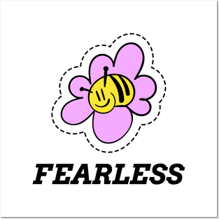 BE FEARLESS Posters and Art